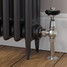 T-TRV-031-AG-SN-PIP-LS00 - Ascott Traditional TRV Angled Brushed Satin Nickel Radiator Valves With Sleeves T-TRV-031-AG-SN-PIP-LS00 - Ascott Traditional TRV Angled Brushed Satin Nickel Radiator Valves With Sleeves